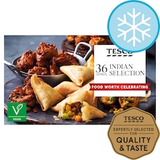 Tesco 36 Piece Indian Selection 564G