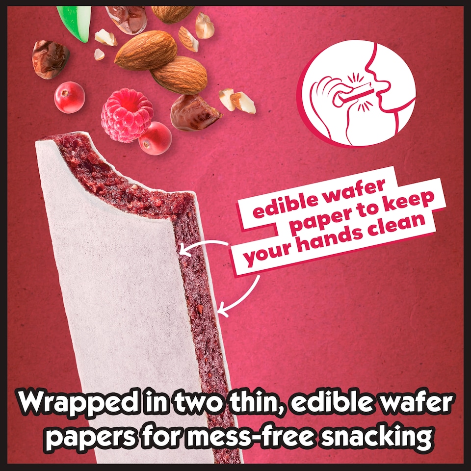 image 1 of Eat Natural Soft Fruit Bars Red Berries 4 x 25g