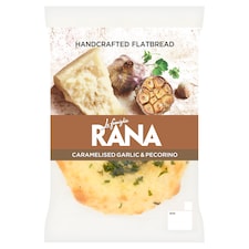 La Famiglia Rana Caramelised Garlic & Pecorino Flatbread 183g