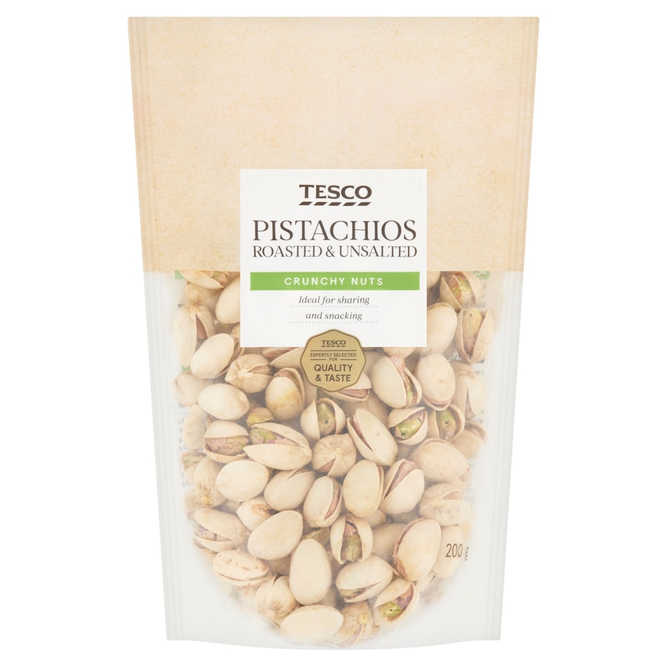 Tesco Pistachios Roasted & Unsalted 200 g