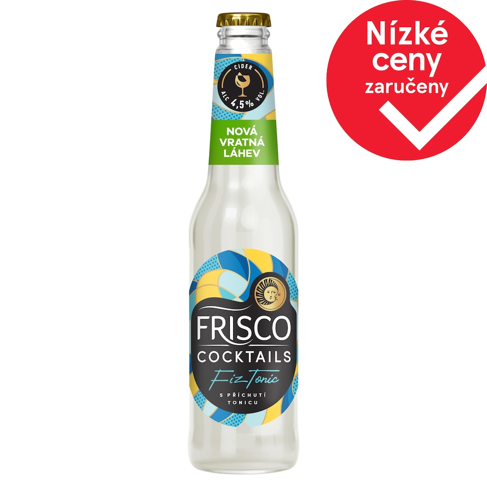 Frisco Cocktails Fiztonic s příchutí tonicu 330ml
