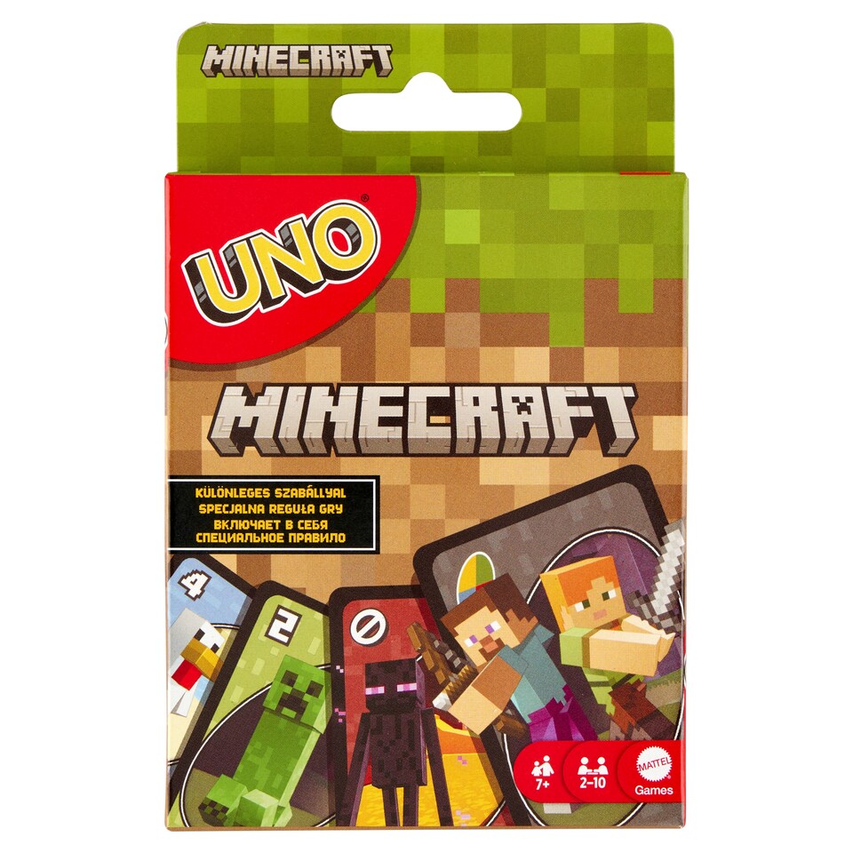 Mattel Games Uno Minecraft kártyajáték