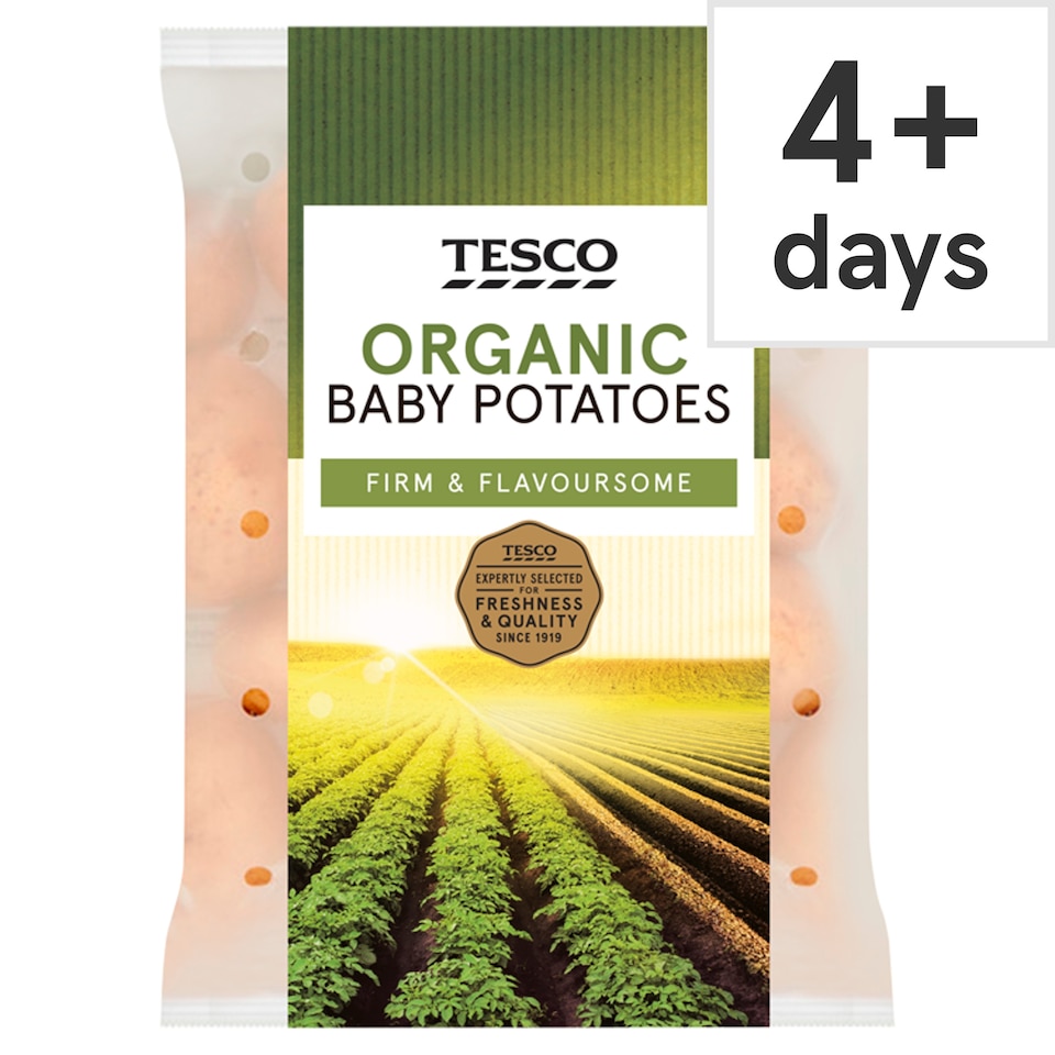 image 1 of Tesco Organic Baby Potatoes 750G