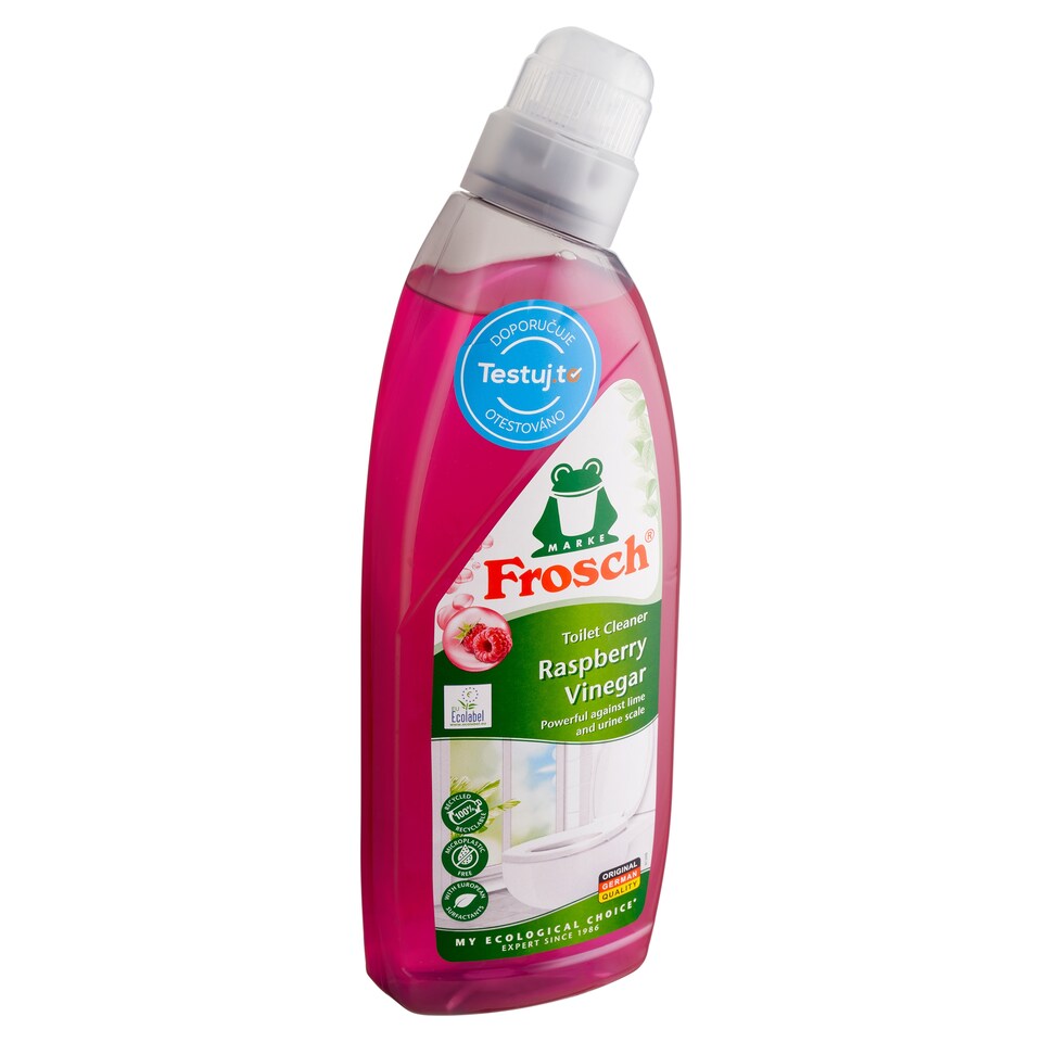 Obrázek 1 pro produkt Frosch WC čistič malinový ocet 750ml
