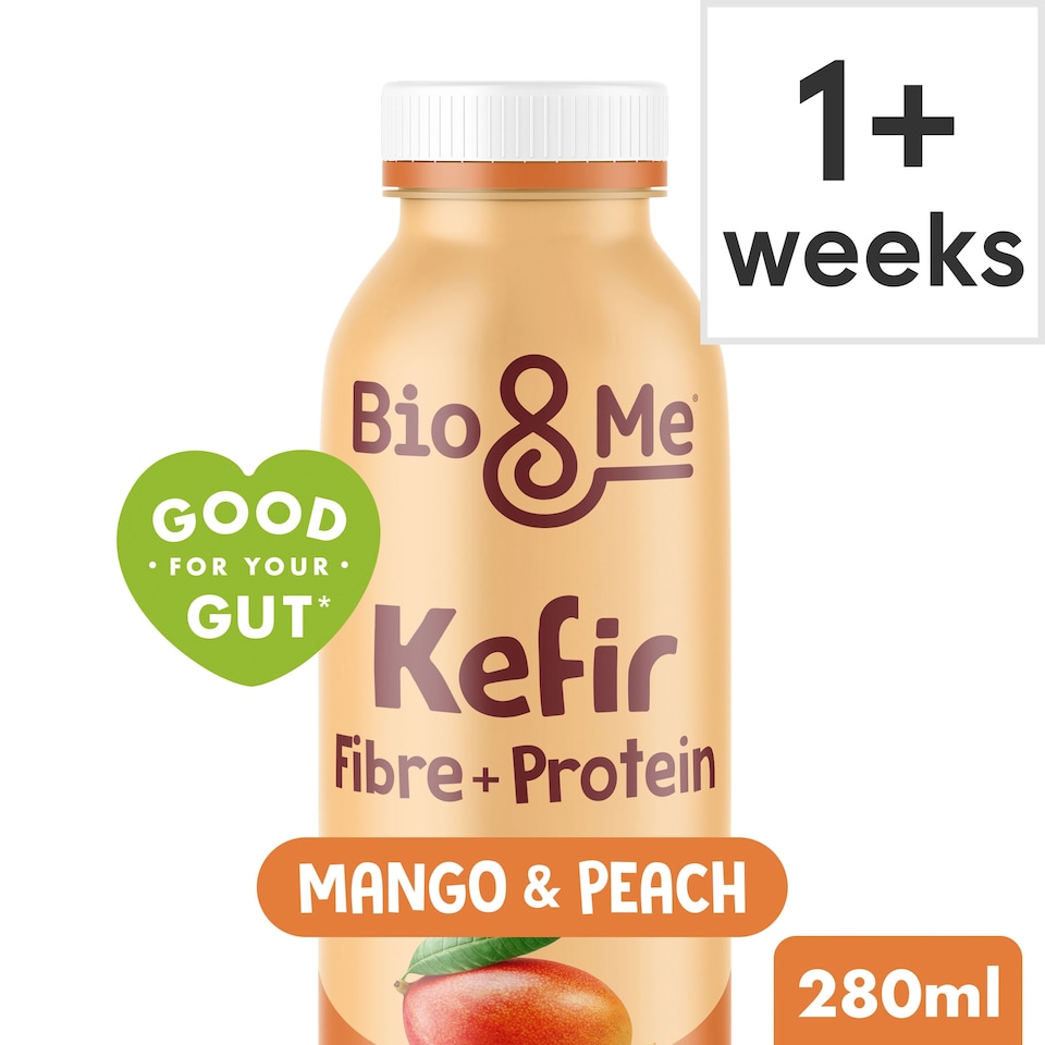 Bio&Me Protein & Fibre Mango & Peach Kefir Drink 280ml