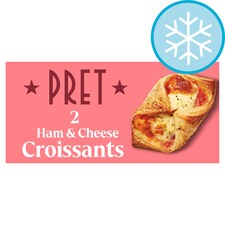 Pret 2 Ham & Cheese Croissants 220G