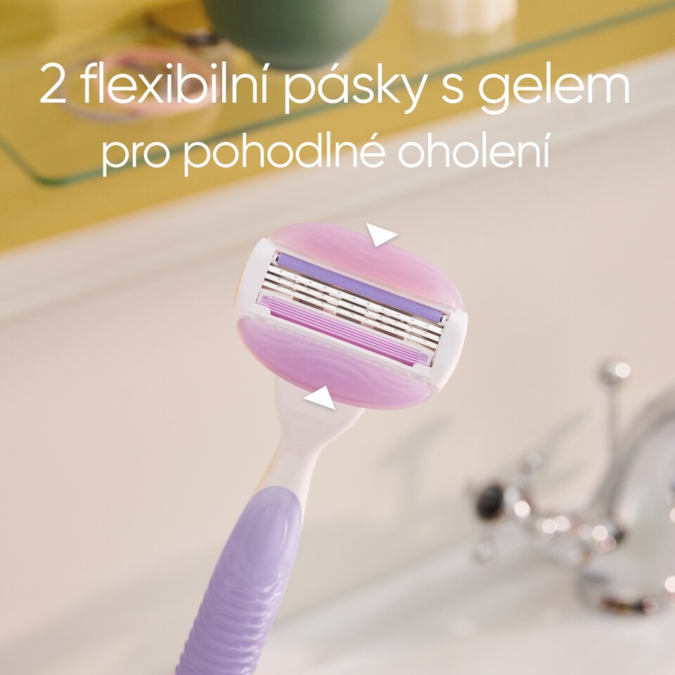 Obrázek 1 pro produkt Venus ComfortGlide Breeze Hlavice Holicího Strojku x4