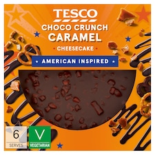 Tesco Choco Caramel Crunch Cheesecake 500g