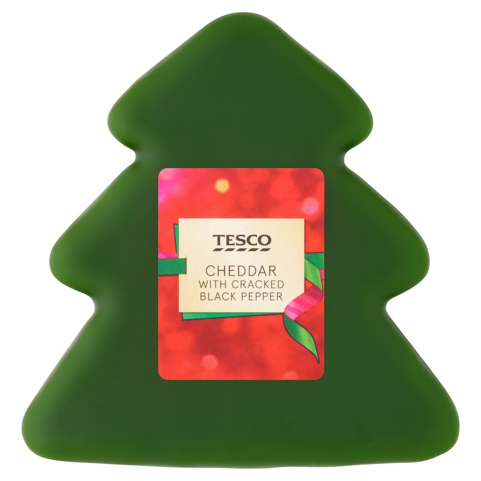 Tesco Cheddar with Cracked Black Pepper Truckle 180g