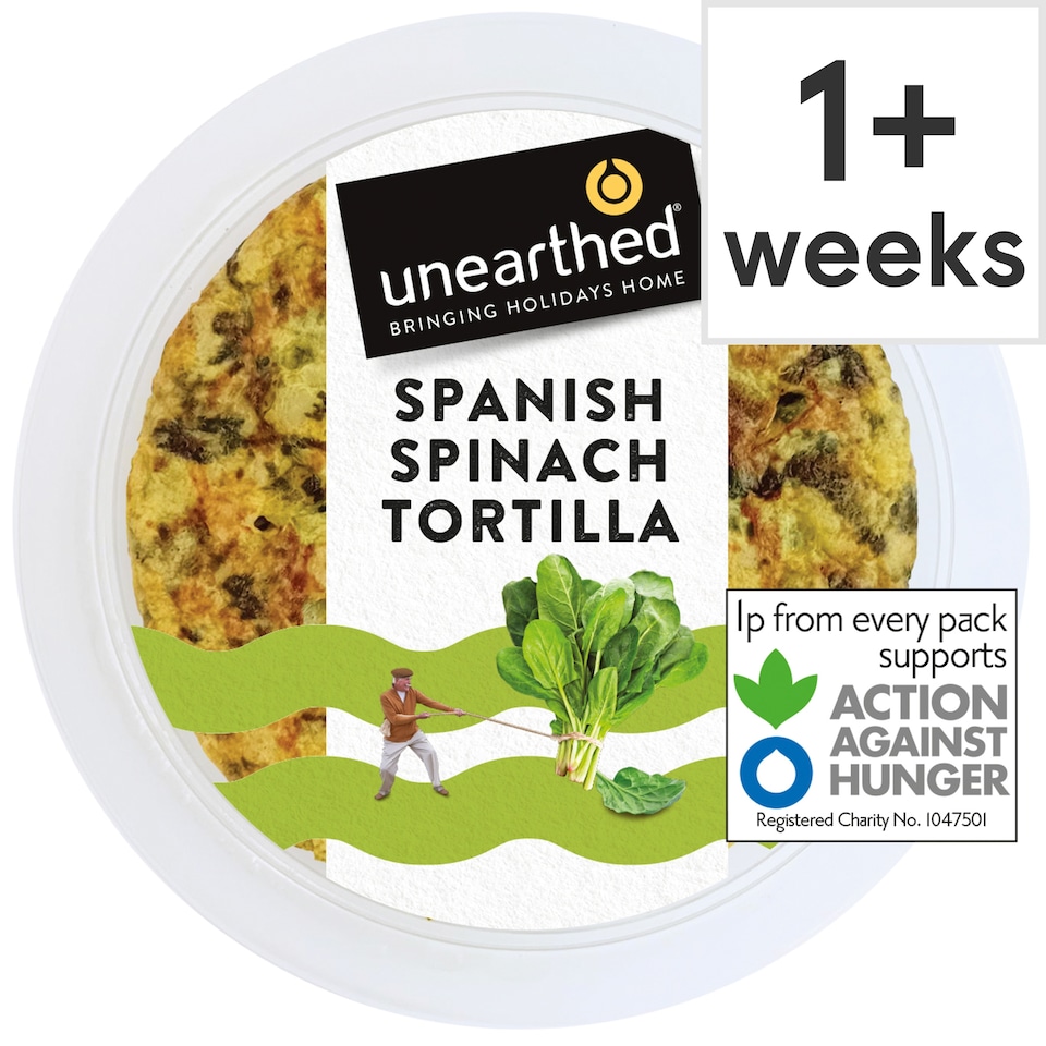 Unearthed Spanish Spinach Tortilla 500g