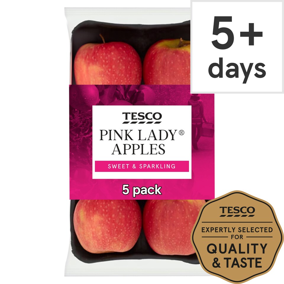 Tesco Pink Lady Apple Minimum 5 Pack Tesco Groceries