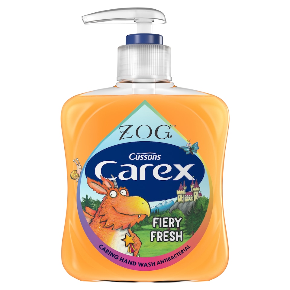 image 1 of CAREX ZOG FIERY FRESH ANTIBACTERIAL HANDWASH 250ML
