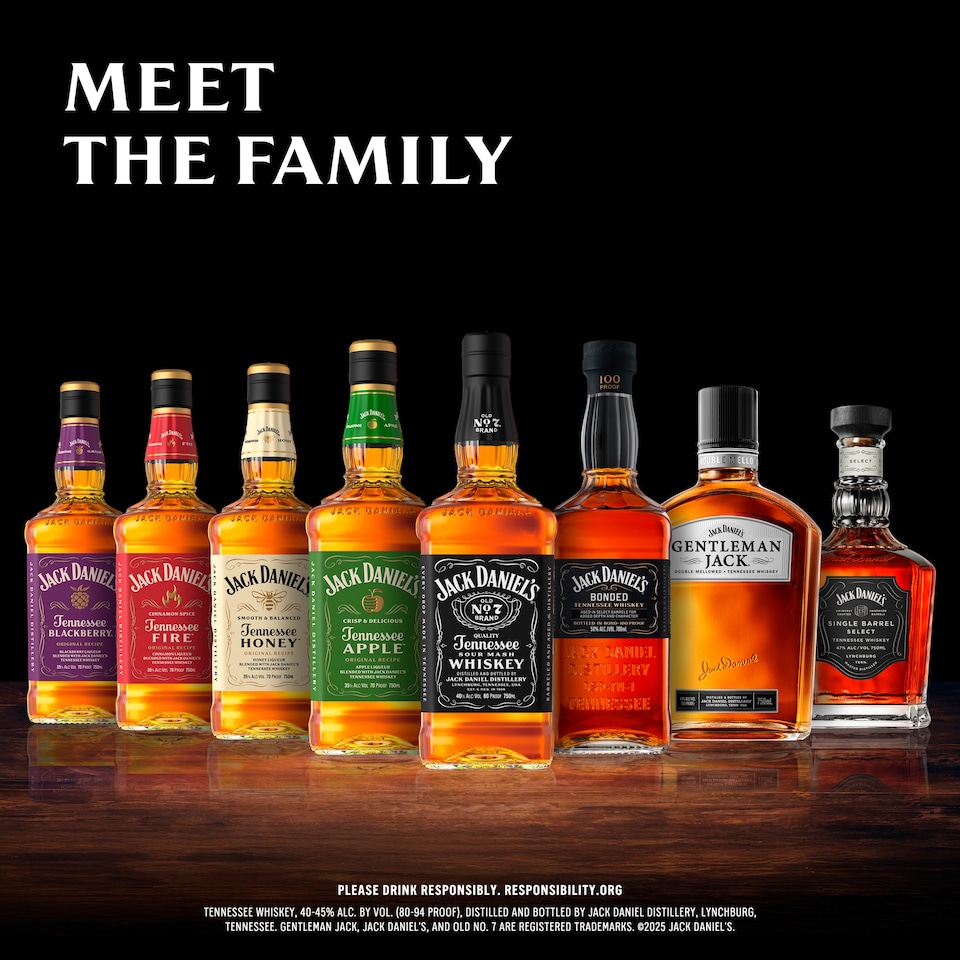 image 1 of Jack Daniel's Old No. 7 Tennessee Whiskey 70 cL