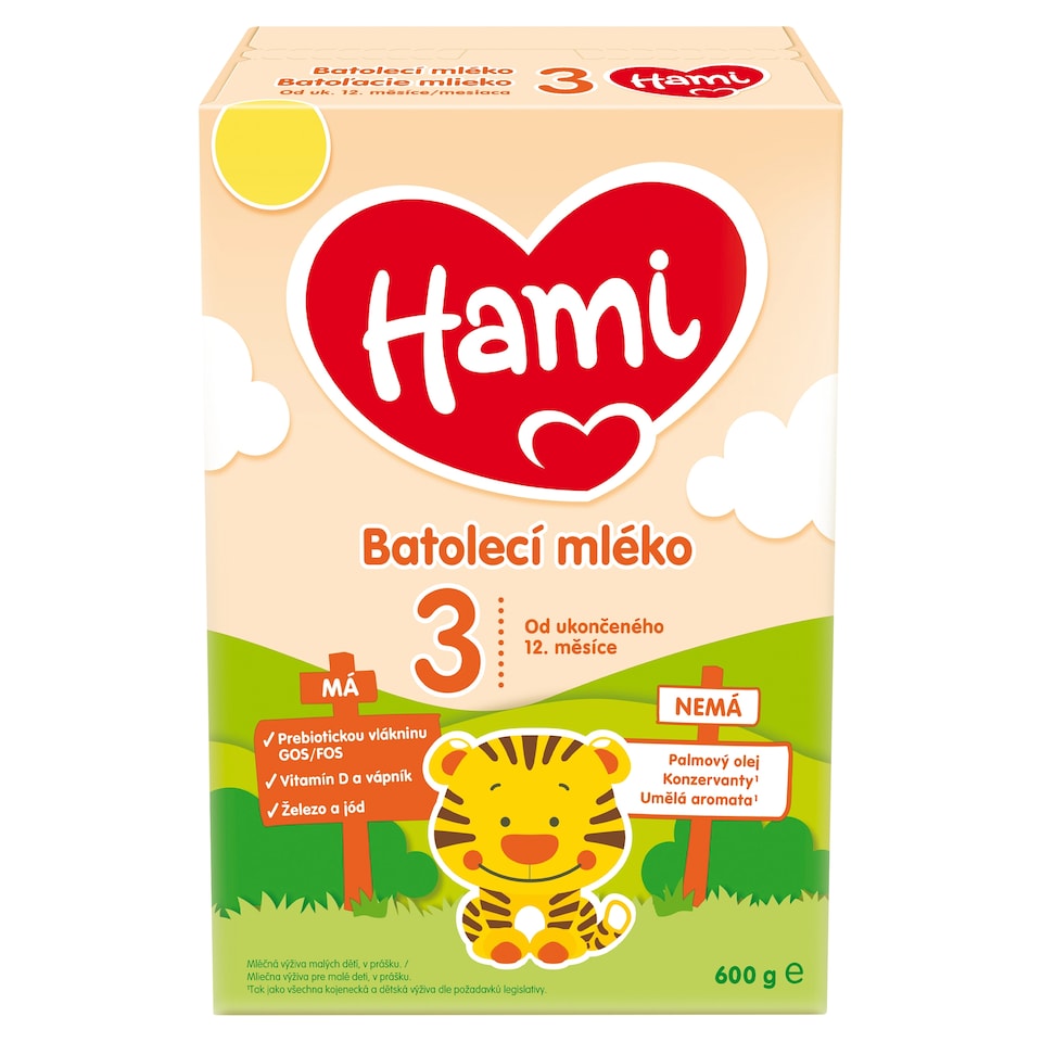 image 1 of Hami 3 Toddler Milk from the End of the 12th Month 600g