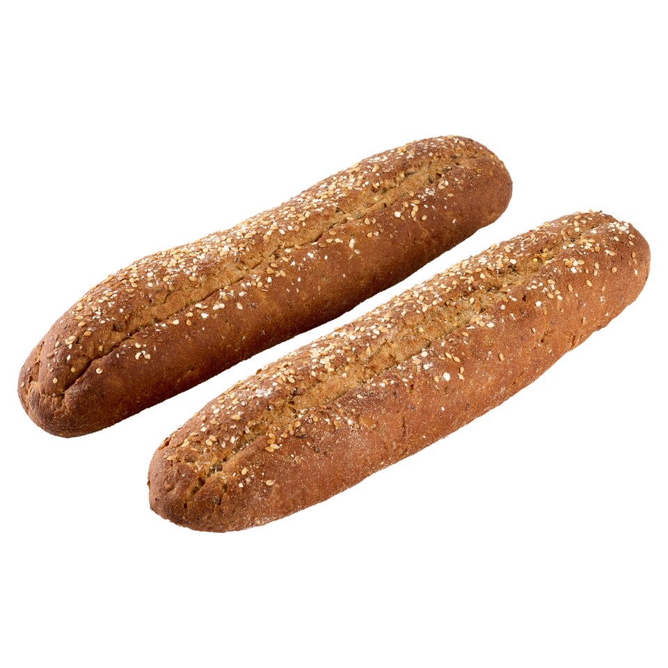 image 1 of Tesco Wholemeal Baguette with Sourdough 135g