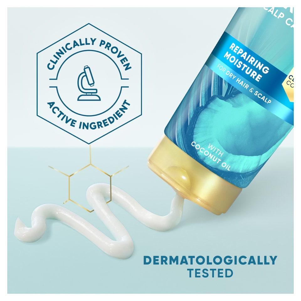 image 1 of Head & Shoulders DermaXpro Repairing Moisture Conditioner with Coconut Oil 220ml