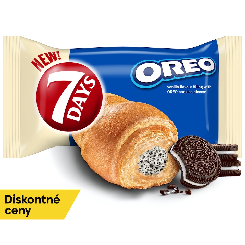 7DAYS OREO VANILLA CREAM & COOKIES CROISSANT 60 g