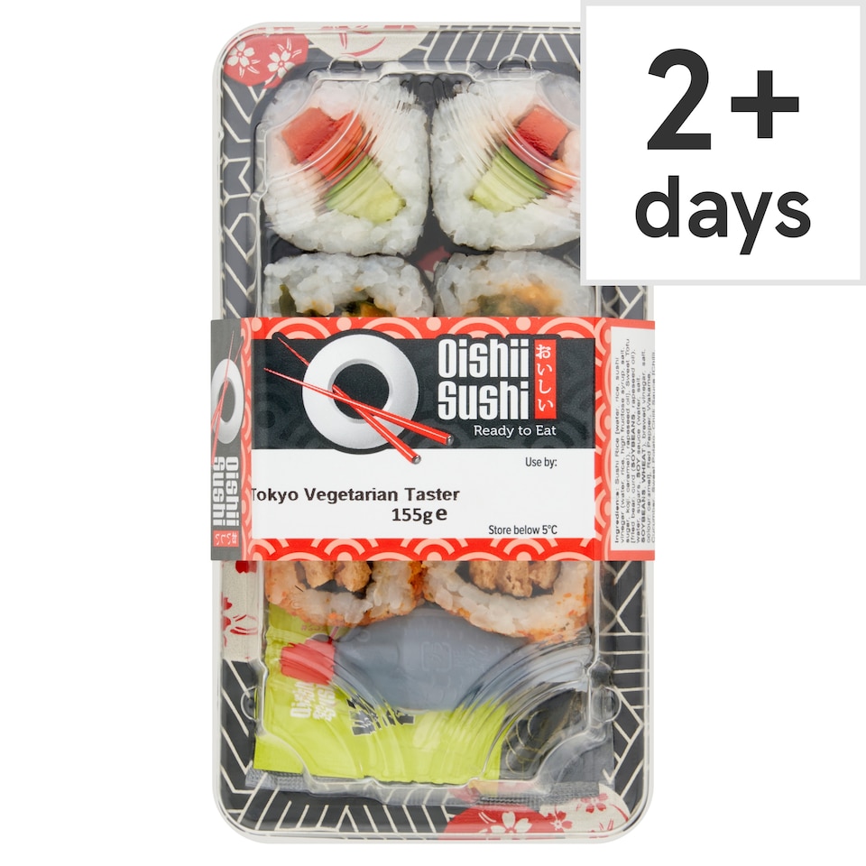 Oishii Sushi Tokyo Vegetarian Taster 155G