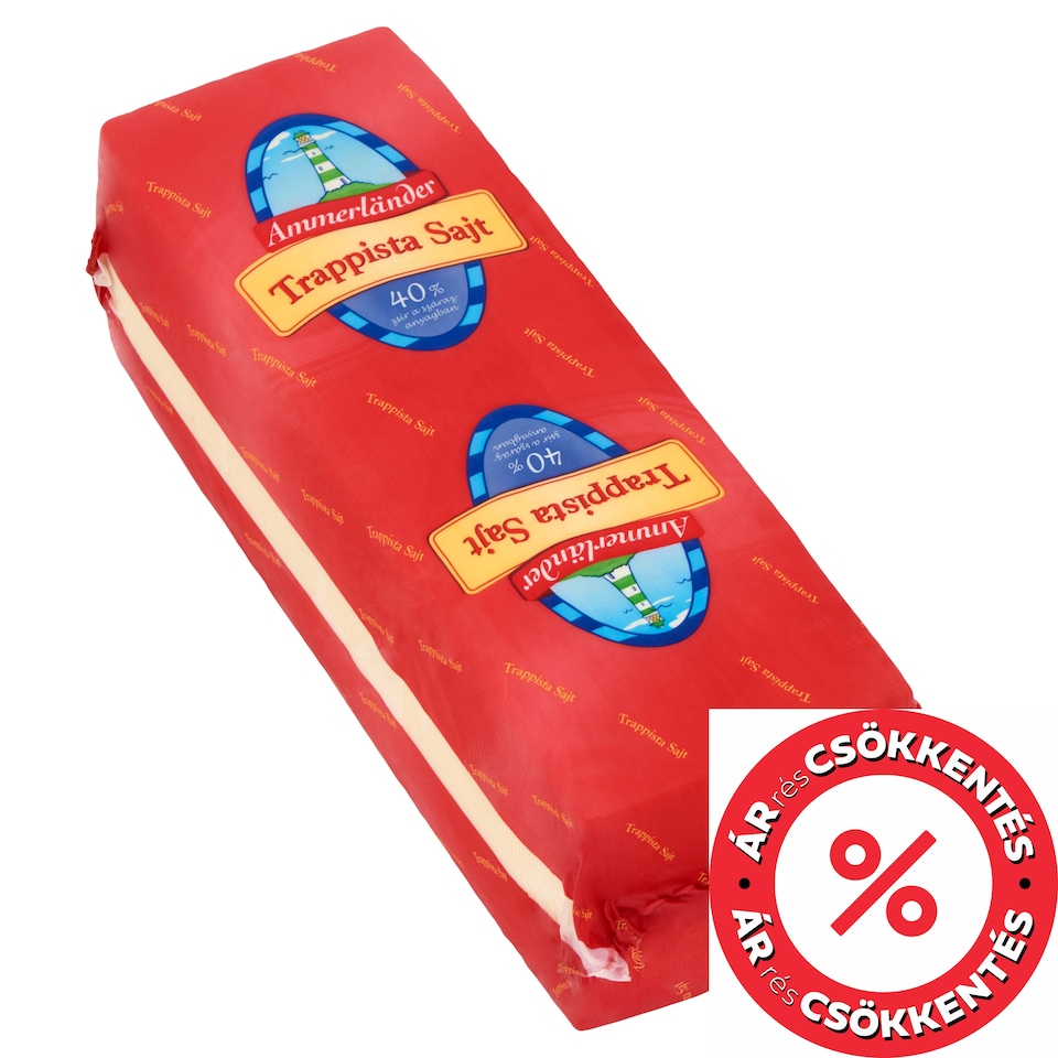 Ammerländer félkemény, félzsíros trappista sajt