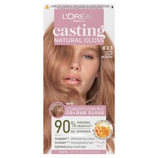 L'Oreal Paris Casting Natural Gloss 823 Latte Light Blonde Semi-Permanent Hair Dye