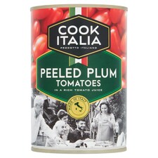 Cook Italian Peeled Plum Tomatoes 400G