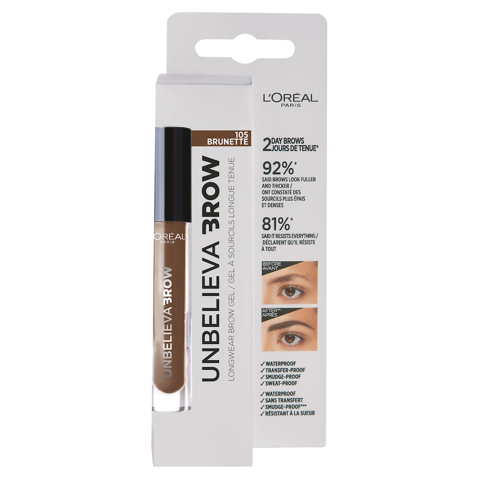 image 1 of L'oreal Paris Unbelieva Brow 105 Brunette 3.4Ml
