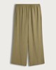 image 4 of F&F Wide Leg Elasticated Trousers in Khaki