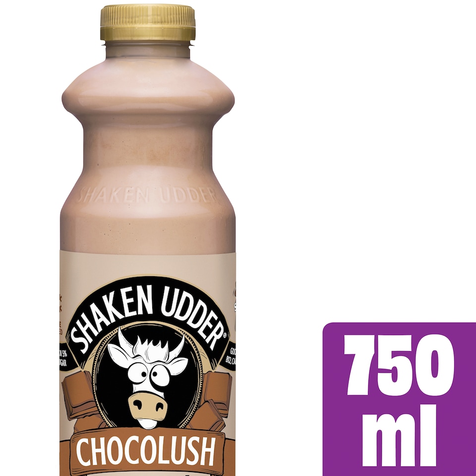 image 1 of Shaken Udder Chocolush Milkshake 750ml