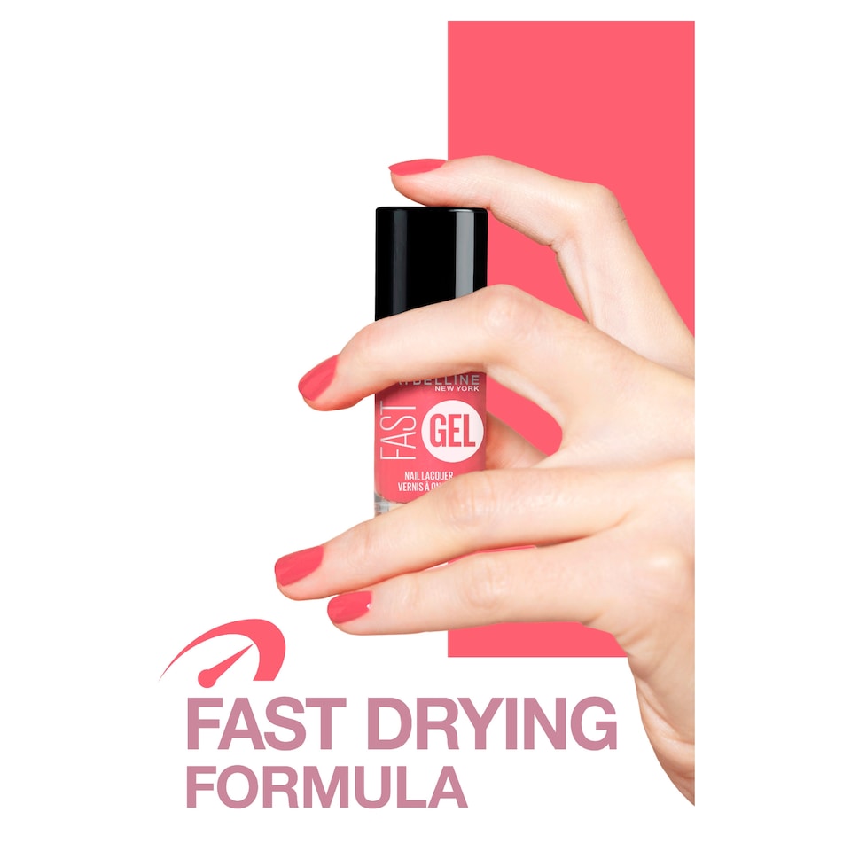 image 1 of Maybelline Fast Gel Nail Lacquer Orange Shot 6.7Ml