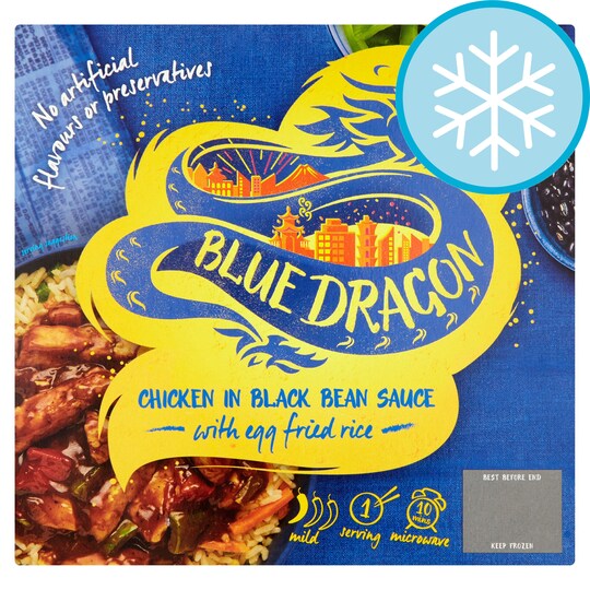 Blue Dragon Chicken In Black Bean Sauce Tesco Groceries