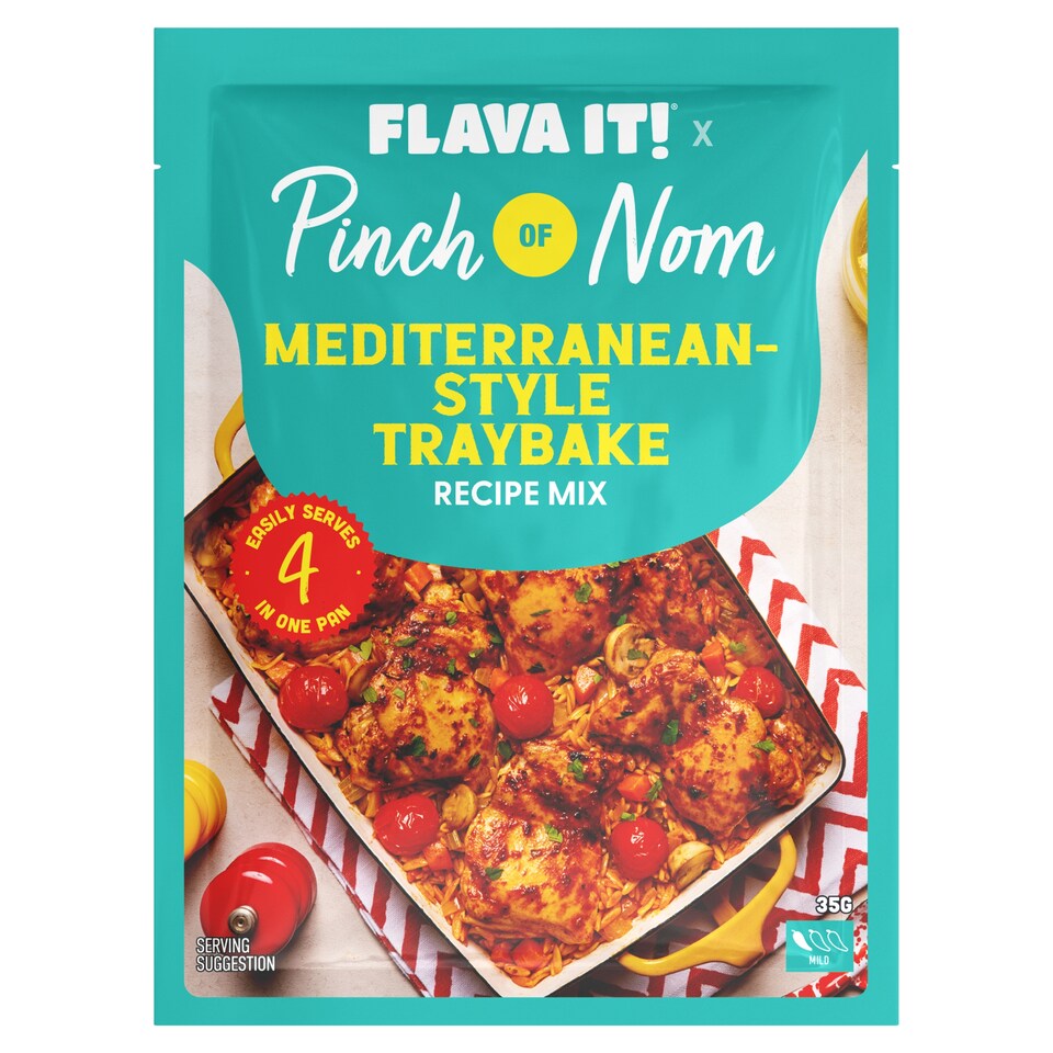 Pinch of Nom Mediterranean Style Traybake Recipe Mix 35g