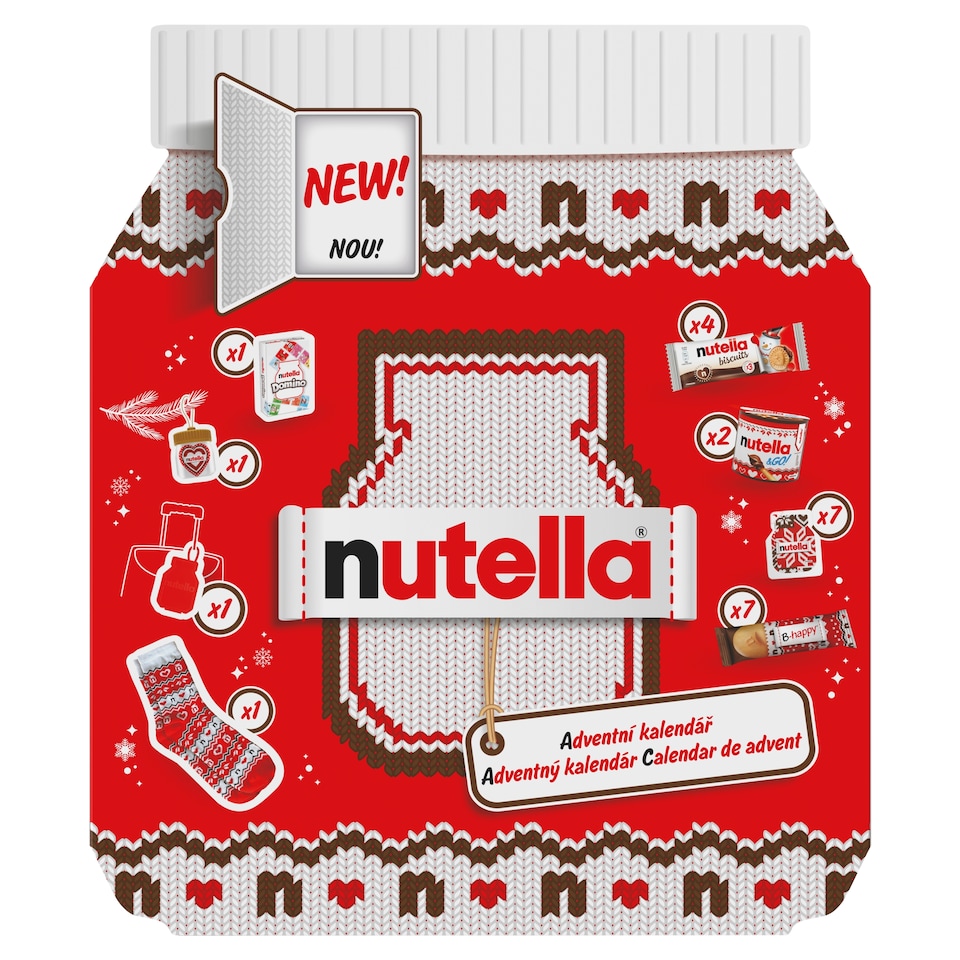 Nutella Adventní kalendář 20 ks 528g