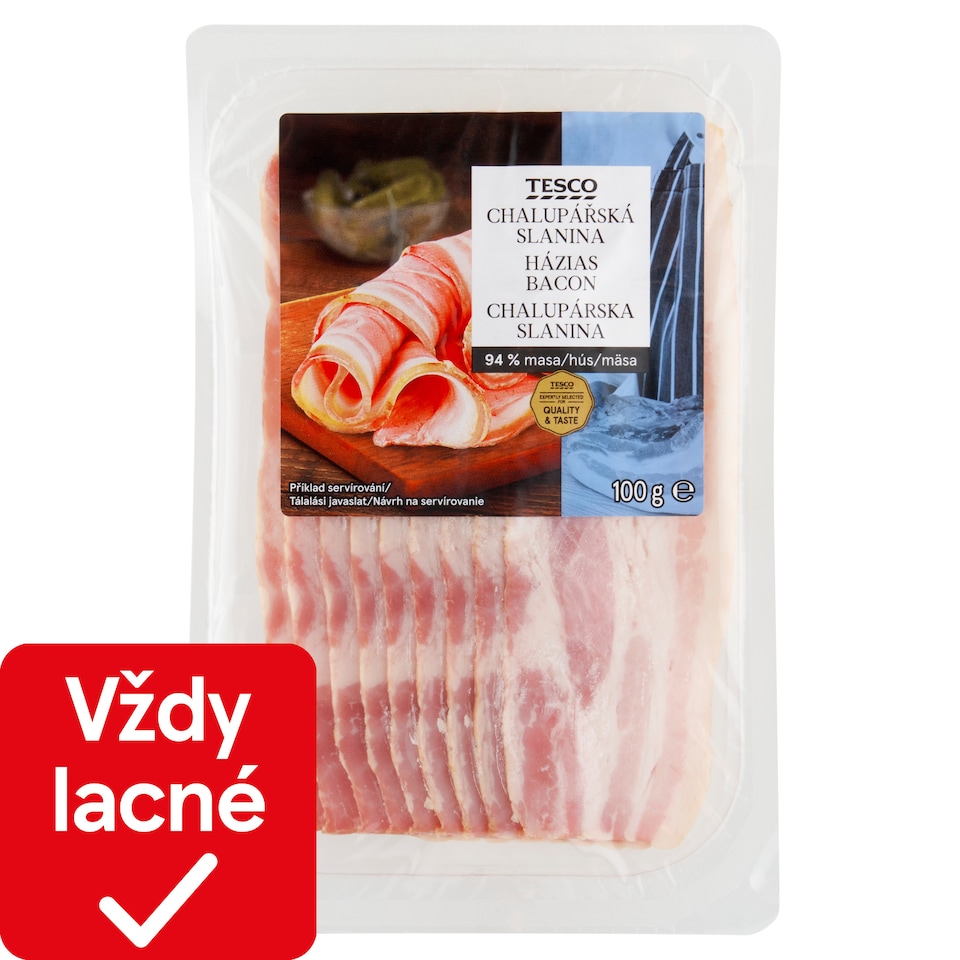 Tesco Chalupárska slanina 100 g