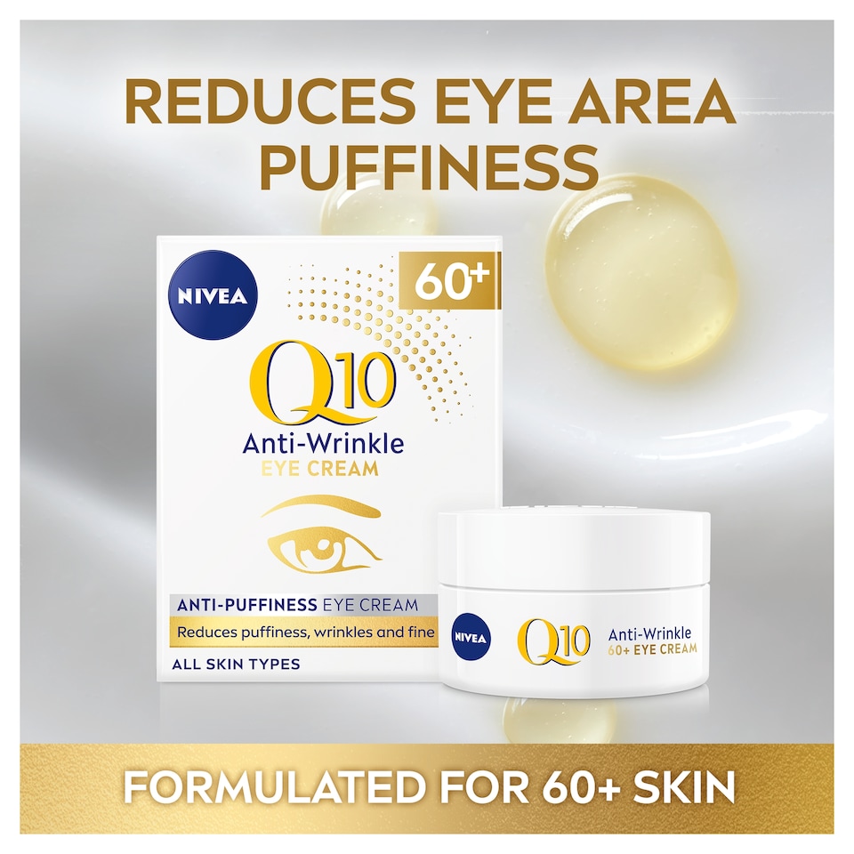 image 1 of NIVEA Q10 Power Anti Wrinkle 60+ Eye Cream 20ml