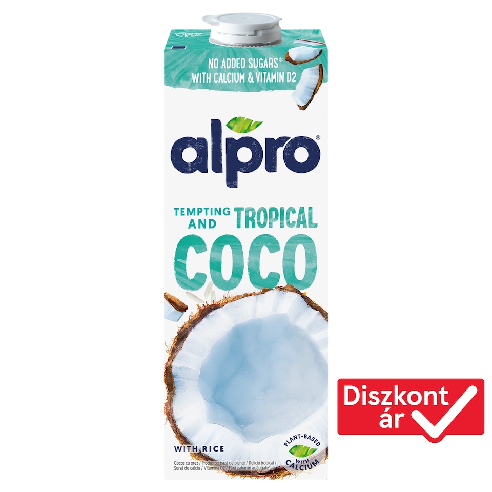 image 1 of Alpro Coconut Drink with Rice, Added Calcium and Vitamins 1 l