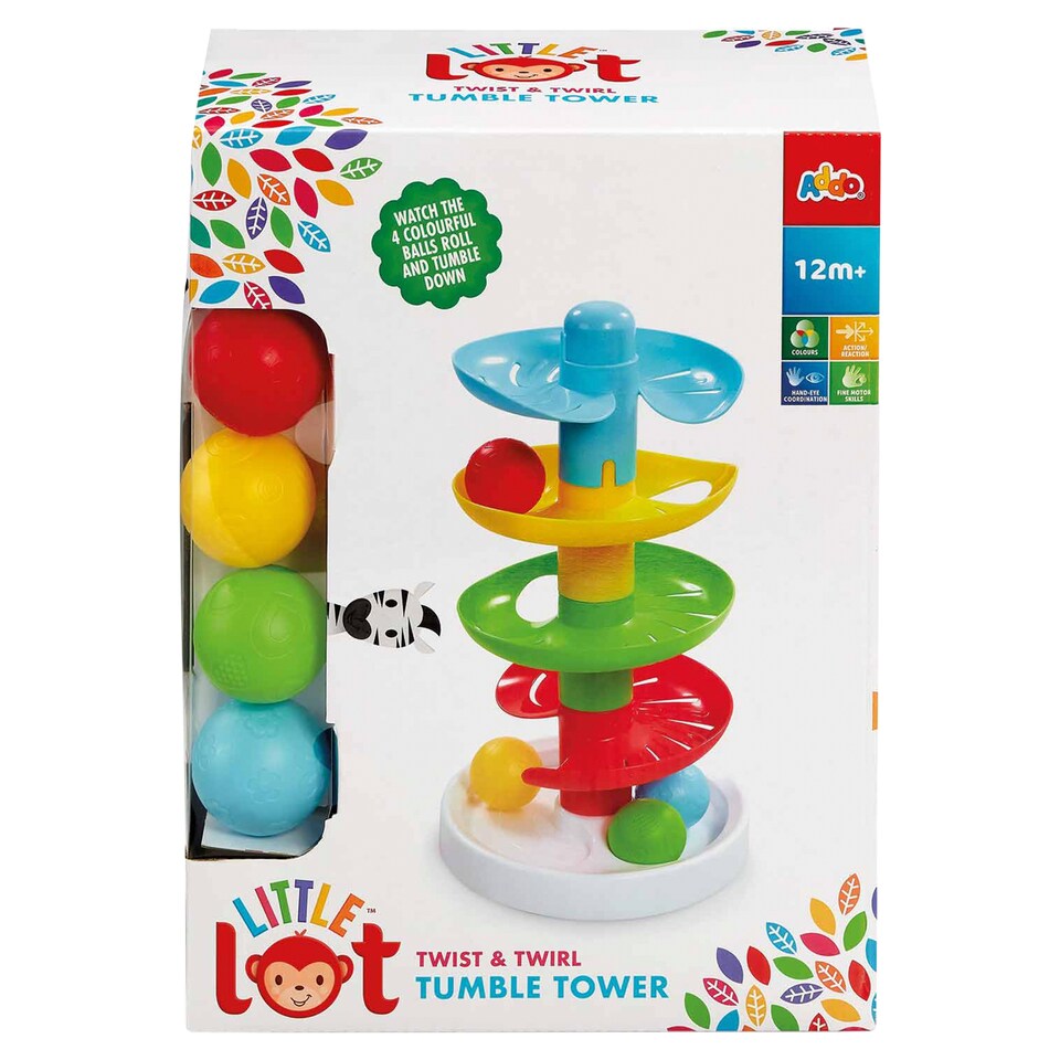 image 1 of Addo Little Lot Twist & Tumble Tower