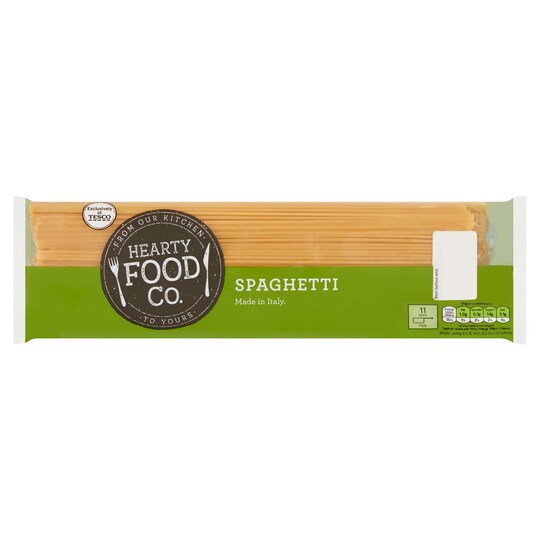 Hearty Food Co. Spaghetti Pasta 500G Tesco Groceries