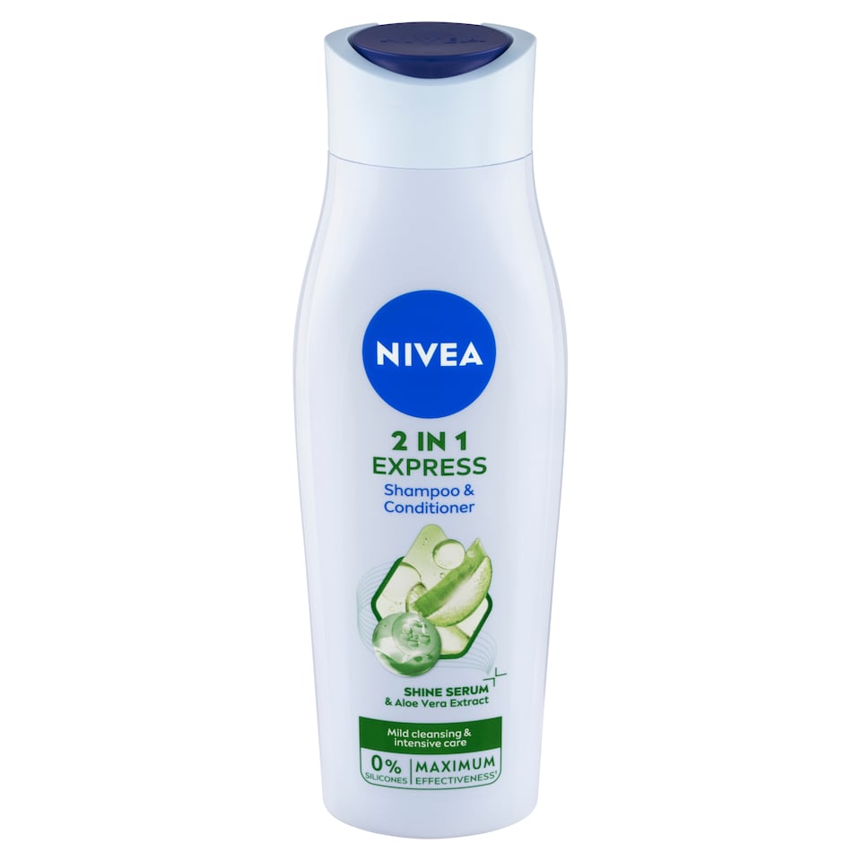 obrázok 1 z Nivea 2in1 Express Šampón a kondicionér 250 ml