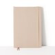 image 2 of Paperchase Agenzio Medium Oatmeal Ruled Notebook