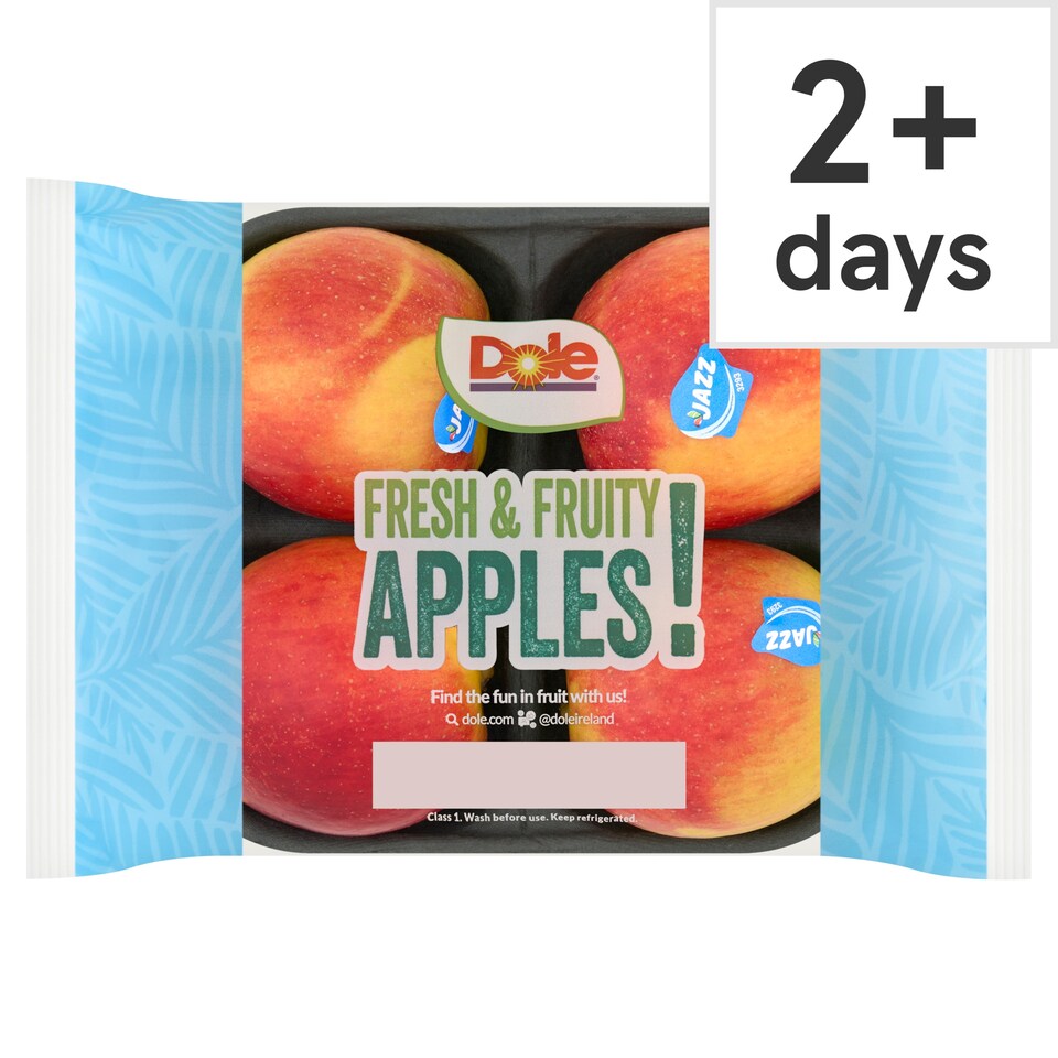 Dole Fresh and Fruity Apples 4 Pack