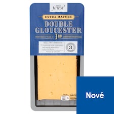 Tesco Finest Double Gloucester tvrdý plnotučný zrající sýr 200g