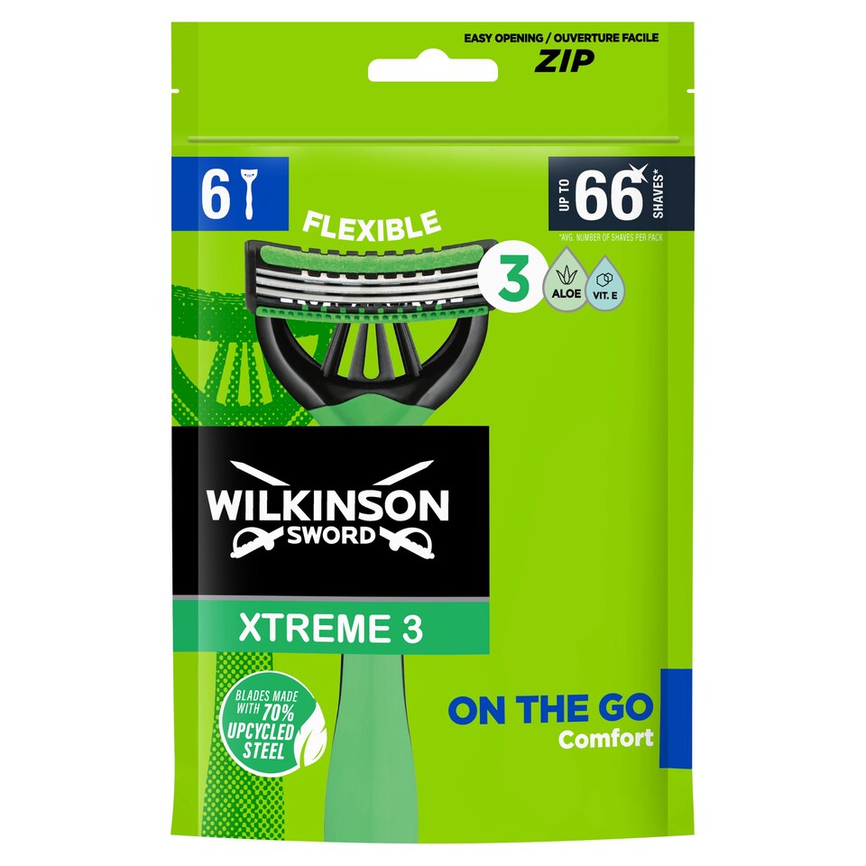 Wilkinson Sword Xtreme3 Duo Disposable Razor X6