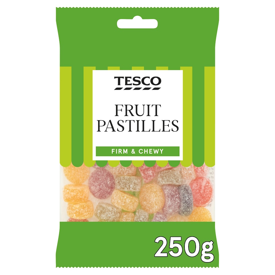 Tesco Fruit Pastilles Sweets 250G