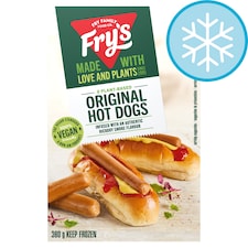 Frys Meat Free 8 Original Hot Dogs 360G