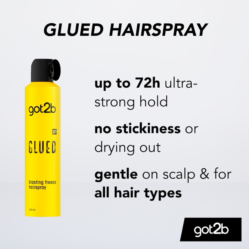 image 1 of GOT2B Glued Blasting Freeze Hairspray 300ml