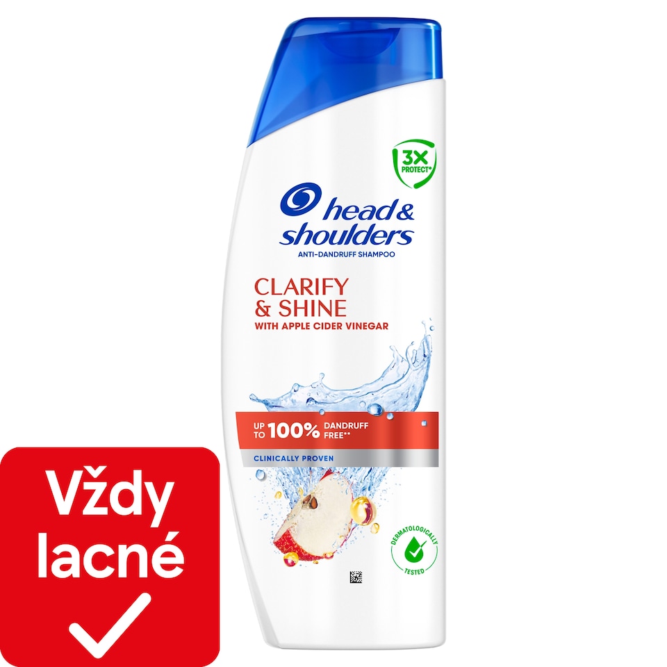 obrázok 1 z Head & Shoulders Clarify & Shine Šampón Proti Lupinám 400ml