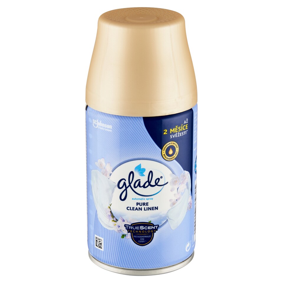 Obrázek 1 pro produkt Glade Pure Clean Linen náplň automatický osvěžovač vzduchu 269ml