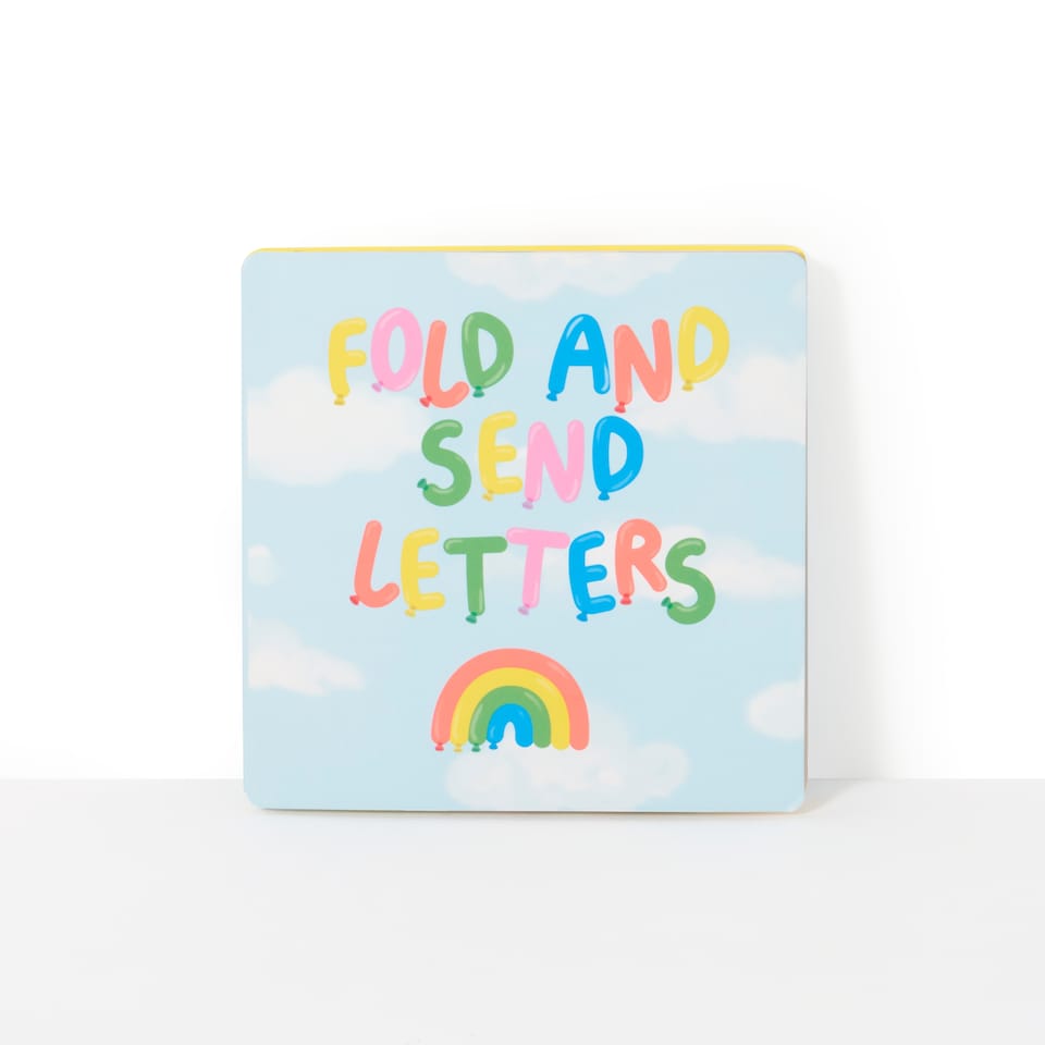 image 1 of Paperchase Balloon Zoo Fold & Send Letters