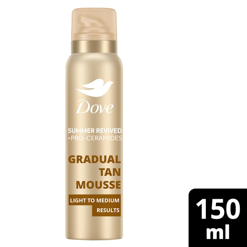 image 1 of Dove Derma Spa Body Mousse Fair To Medium 150Ml