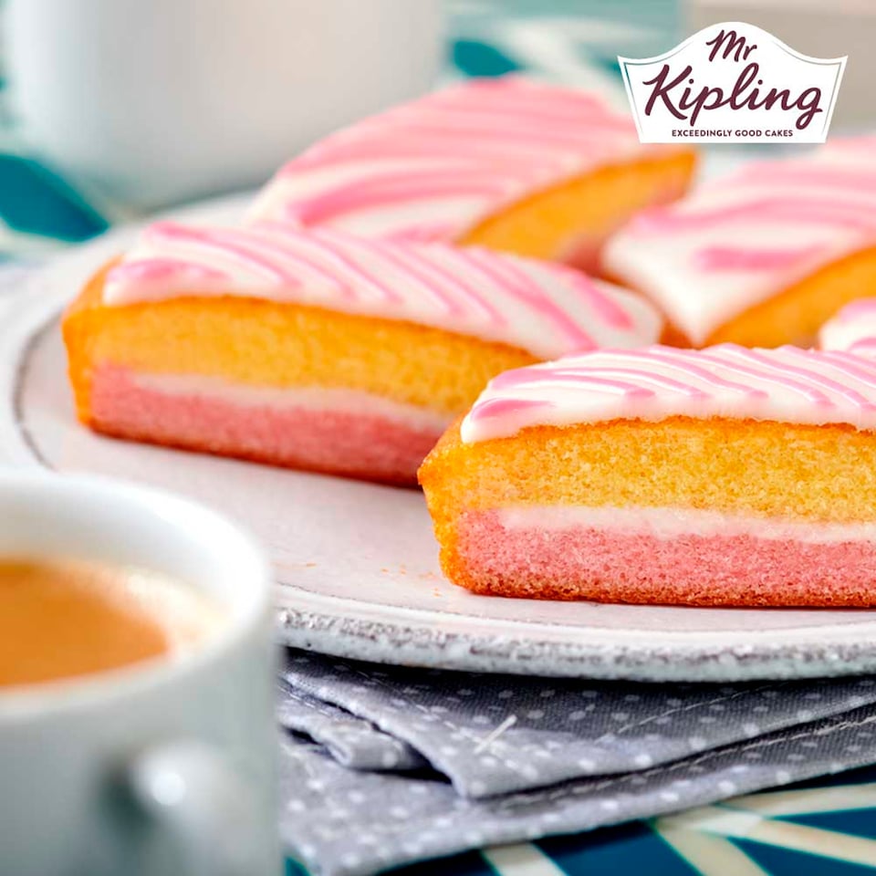 image 1 of Mr Kipling Angel Cake Slices 8 Pack